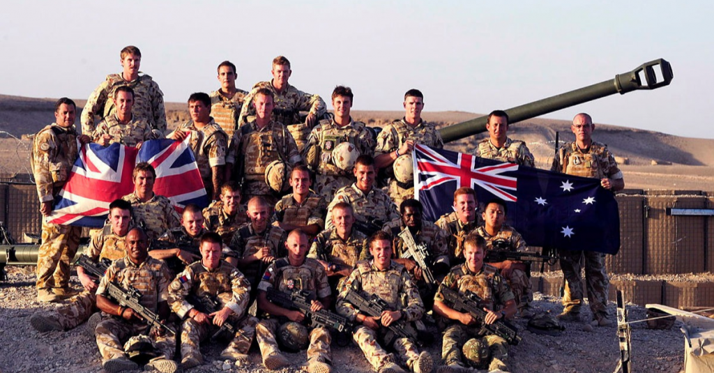Australian Army group photo