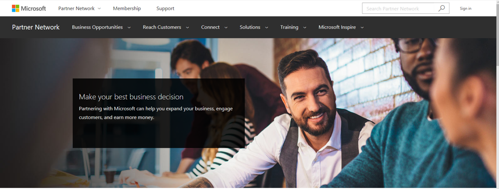 Introducing the New Partner Website - Microsoft Partner Network