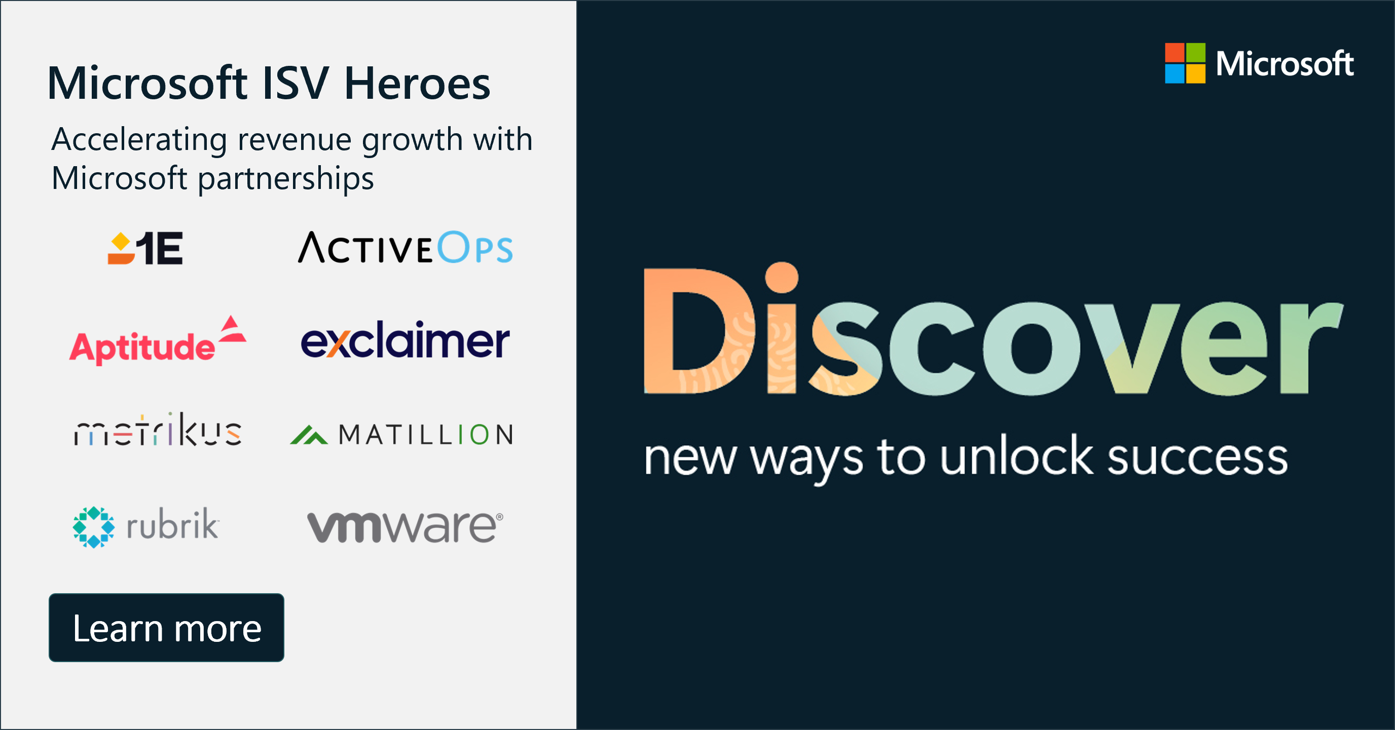 ISV Heroes, Discover new ways to unlock success. Accelerating revenue growth with Microsoft partnerships