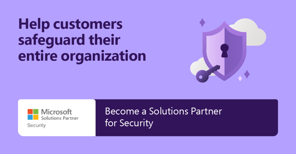 Image: Microsoft solutions partner for security